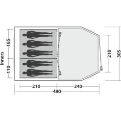 Easy Camp Huntsville 500 -Utendørs Camping easy camp huntsville 500