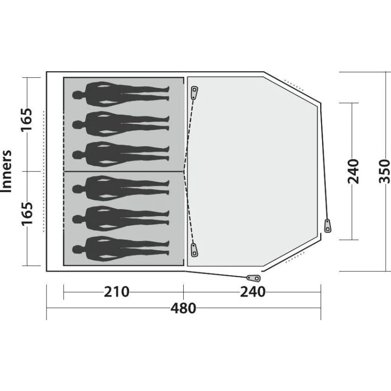 Easy Camp Huntsville 600 3 Easy Camp Huntsville 600 - Bilde 3
