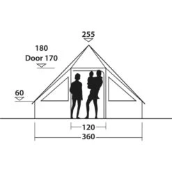 Easy Camp Moonlight Cabin -Utendørs Camping easy camp moonlight cabin moonlight grey 3
