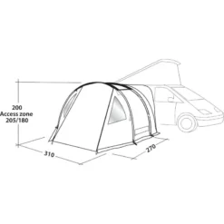 Easy Camp Shamrock -Utendørs Camping easy camp shamrock granite grey 5