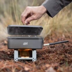 Esbit Aluminum Pot 1200 Ml 12 Esbit Aluminum Pot 1200 Ml -Utendørs Camping esbit aluminum pot 1200 ml grey 5