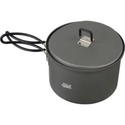 Esbit Aluminum Pot 1600 Ml -Utendørs Camping esbit aluminum pot 1600 ml grey 2