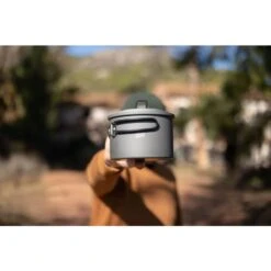Esbit Aluminum Pot 1600 Ml -Utendørs Camping esbit aluminum pot 1600 ml grey 6