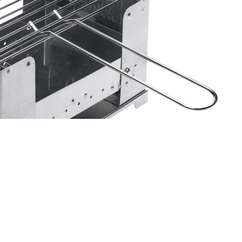 Esbit Stainless Steel Foldable Bbq Box 6 Esbit Stainless Steel Foldable Bbq Box - Bilde 6