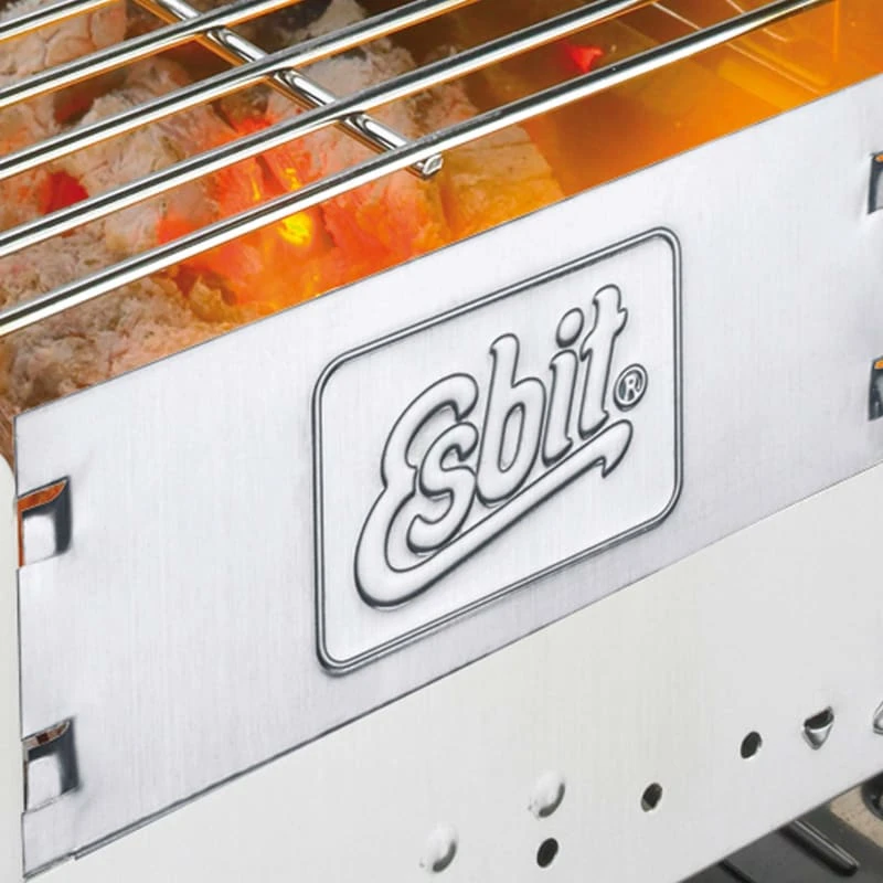 Esbit Stainless Steel Foldable Bbq Box 8 Esbit Stainless Steel Foldable Bbq Box - Bilde 8