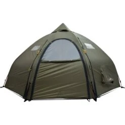 Helsport Varanger Dome 4-6 Outer Tent Incl. Pole -Utendørs Camping helsport varanger dome 4 6 outer tent incl pole green 2