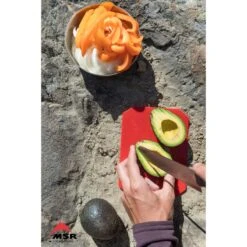 MSR Alpine Deluxe Cutting Board -Utendørs Camping msr alpine deluxe cutting board red 2