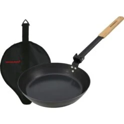 Muurikka Campfire Pan, Black Carbon Steel