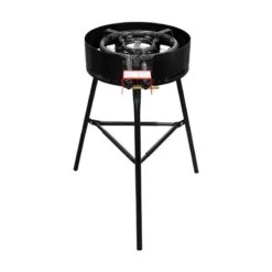 Muurikka Gas Burner D-350 With Long Legs + Windshell