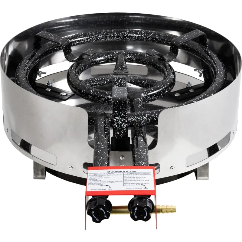 Muurikka PRO Steel Gas Burner D-400 With Short Legs 1 Muurikka PRO Steel Gas Burner D-400 With Short Legs