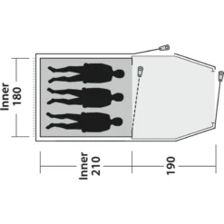 Outwell Earth 3 -Utendørs Camping outwell earth 3 2