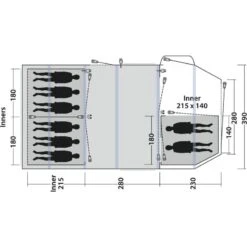 Outwell Knightdale 8pa 29 Outwell Knightdale 8pa -Utendørs Camping outwell knightdale 8pa 5