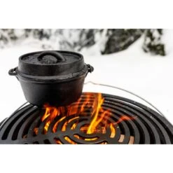 Petromax Dutch Oven FT1 With A Plane Bottom Surface -Utendørs Camping petromax dutch oven ft1 with a plane bottom surface black 2