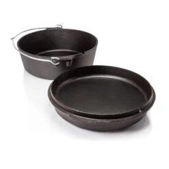 Petromax Dutch Oven FT6 With A Plane Bottom Surface -Utendørs Camping petromax dutch oven ft6 with a plane bottom surface black 2