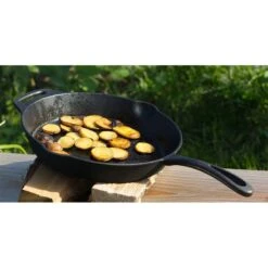 Petromax Fire Skillet FP35 -Utendørs Camping petromax fire skillet with one pan handle black 2