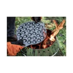Petromax Poffertjes Pan -Utendørs Camping petromax petromax poffertjes pan black 4