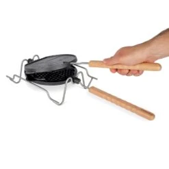 Petromax Rotating Waffle Iron -Utendørs Camping petromax rotating waffle iron black 2