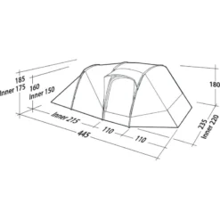 Robens Double Dreamer 4 18 Robens Double Dreamer 4 -Utendørs Camping robens double dreamer 4 sand green 2