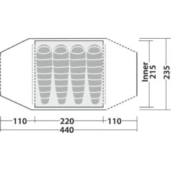 Robens Goshawk 4 -Utendørs Camping robens goshawk 4 1