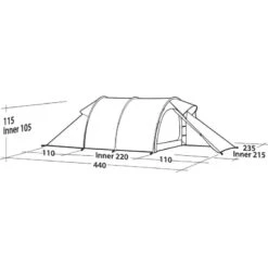 Robens Goshawk 4 -Utendørs Camping robens goshawk 4