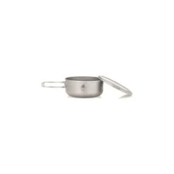 Robens Ori Titanium Pot With Plate/Lid 8 Robens Ori Titanium Pot With Plate/Lid -Utendørs Camping robens ori titanium pot with plate lid grey 2